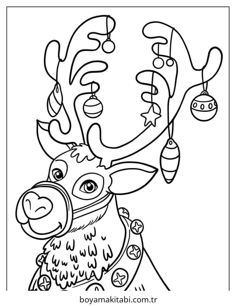 Reindeer Boyama