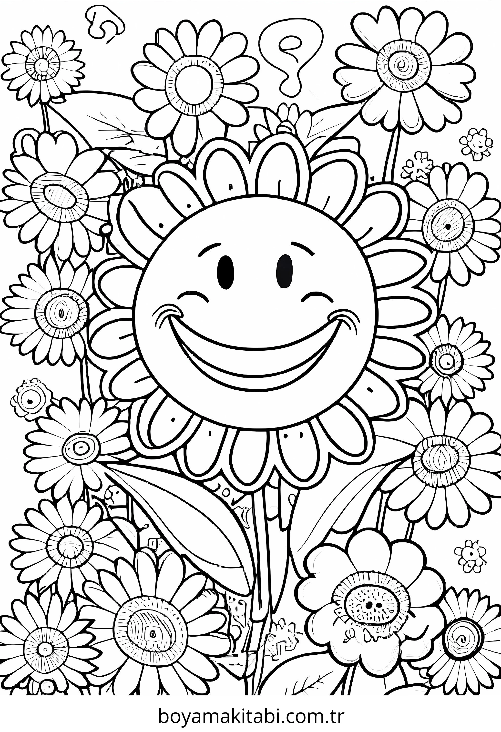 Retro boyama sayfası – çocuk aktivitesi, PDF indir