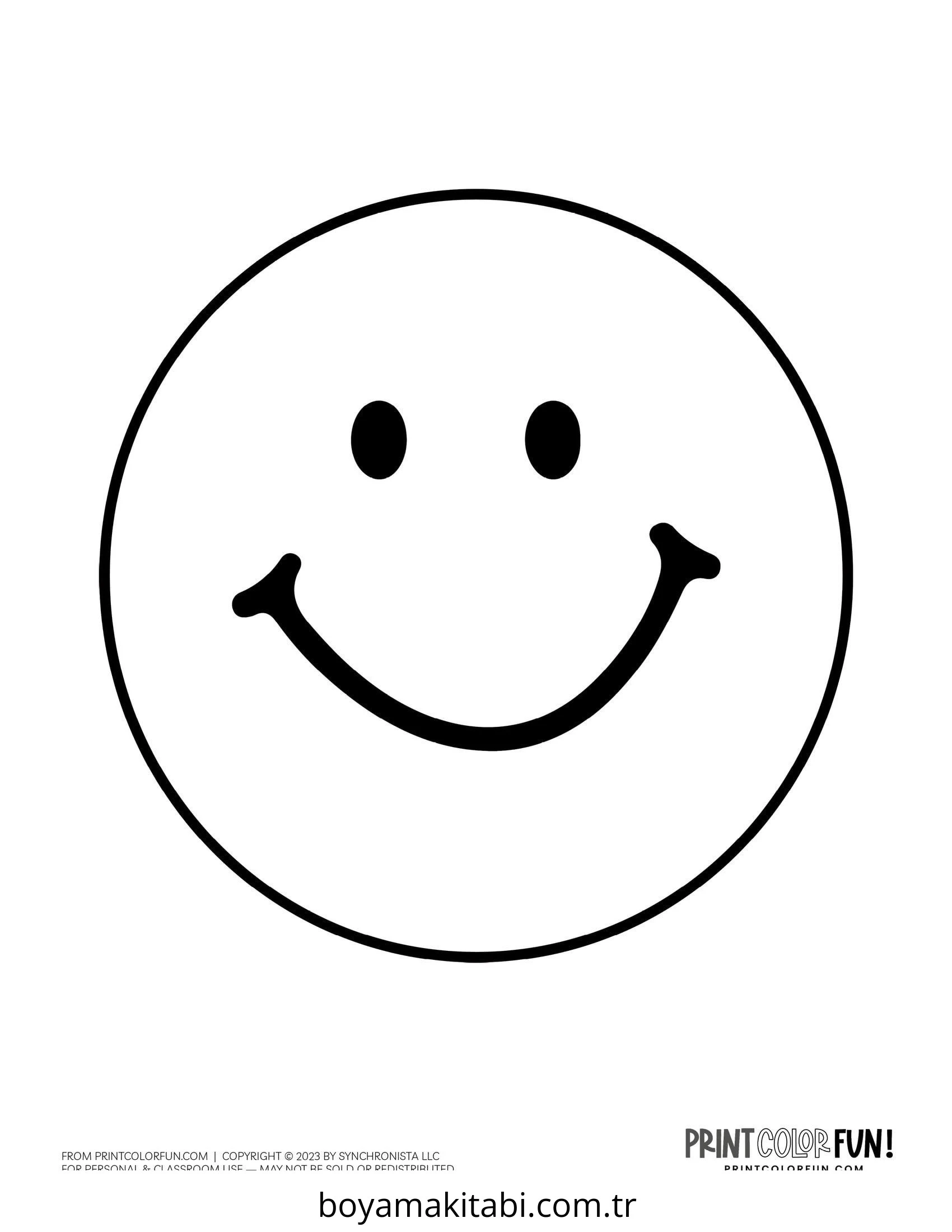 Emoji boyama sayfası – evde etkinlik, ücretsiz yazdır