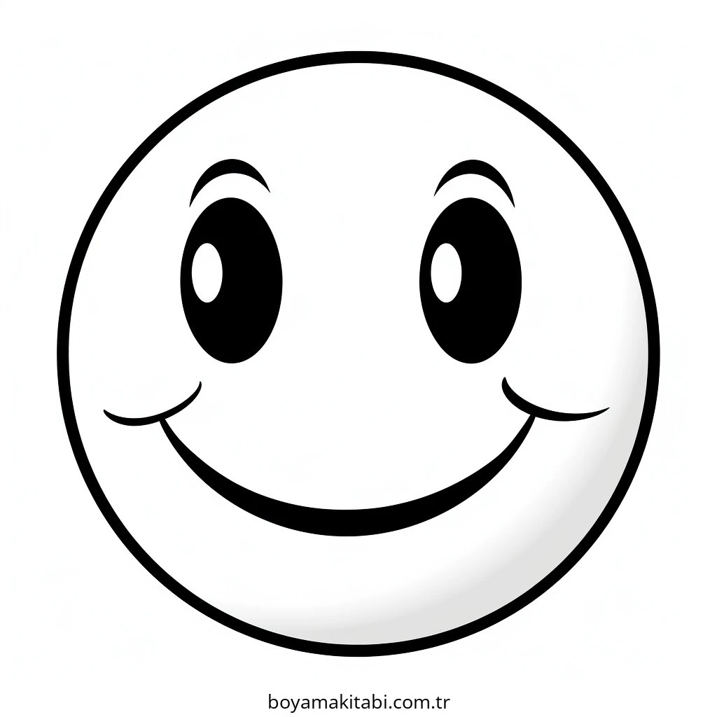 Emoji boyama sayfası – boyama etkinliği, çocuk aktivitesi