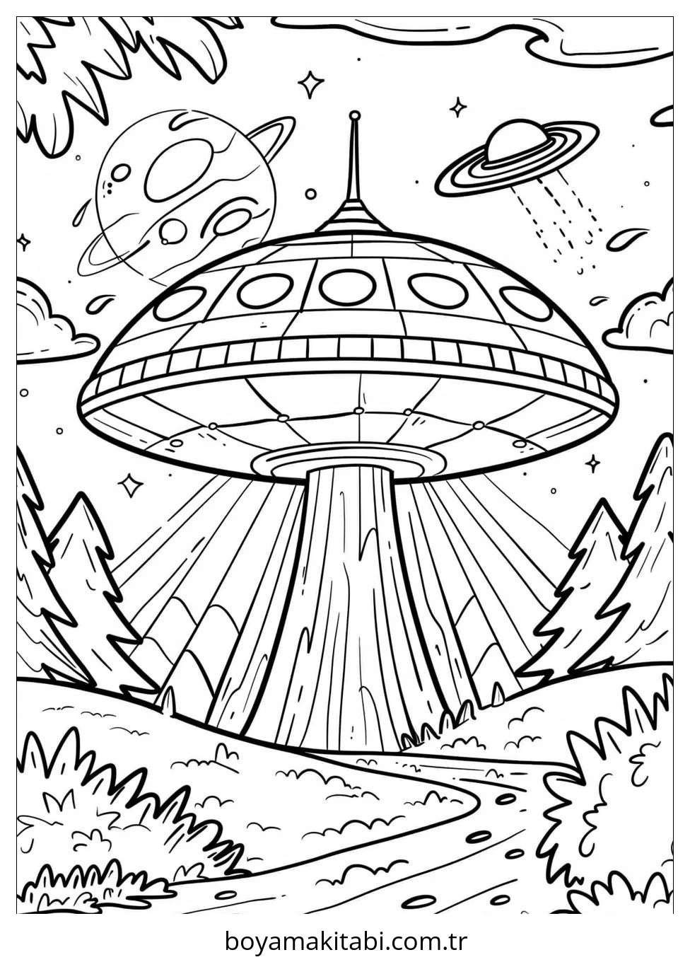UFO Boyama