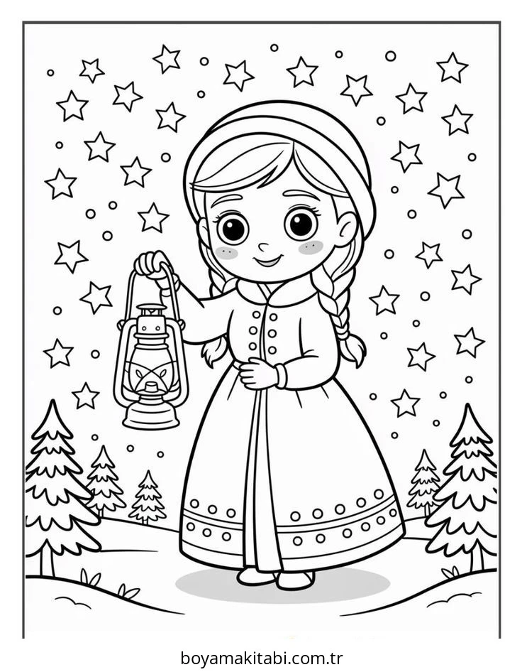 Frozen (Karlar Ülkesi) boyama sayfası – evde etkinlik, ücretsiz yazdır