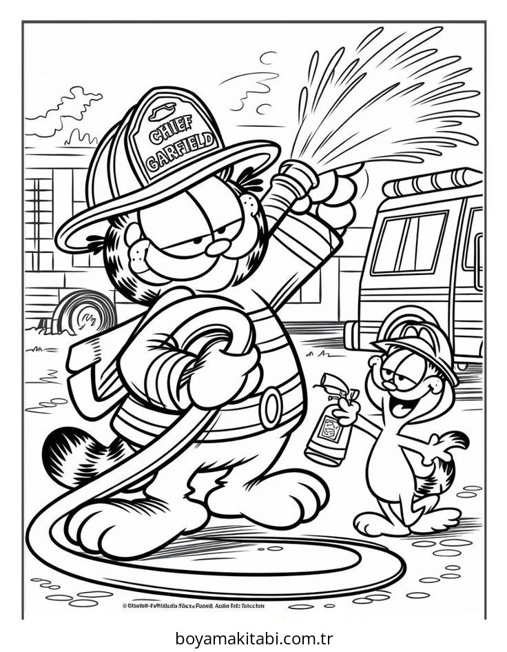 Garfield Boyama